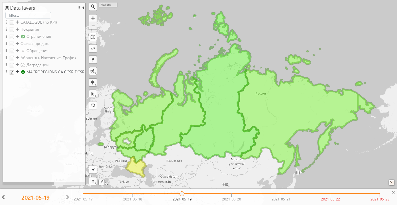 Torus Maps in Tele2